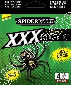 SPIDERWIRE  -  Vislijn  -  SUPER MONO XXX  -  320 meter  -   7.7 kg  -  Brown Recluse